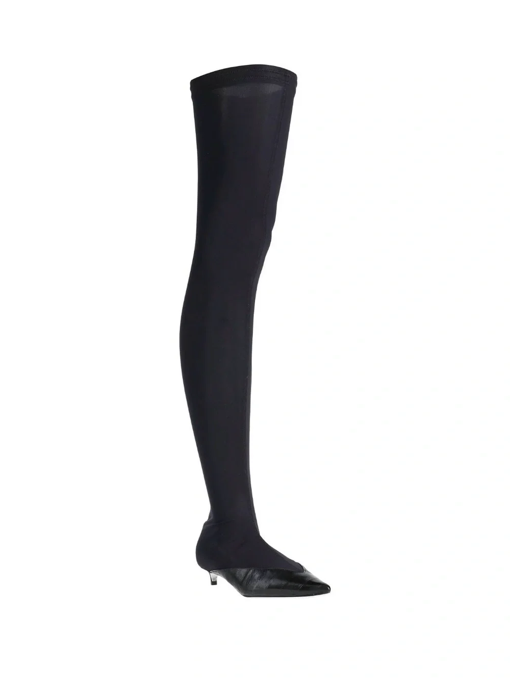 Givenchy Black Over-the-Knee Stretch Boots